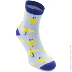 Leostep Шкарпетки Парасольки 70035 137 27 р.41-43 блакитний