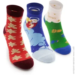 Носки Leostep Набор зимних носков унисекс 8006800023 р. 35-37 мульти