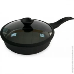 Сковорода Lessner Сковорода Black Pro 26 см 88374-26 з кришкою