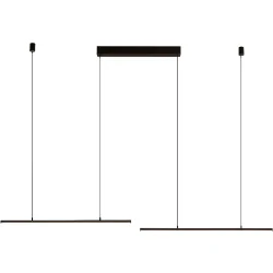 Light Set Світильник підвісний LILEYA LS223 2x60 Вт чорний