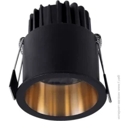 Lightmaster Світильник точковий CL008 LED 5 Вт 6500 К чорний/золото