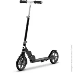 Самокат Lionelo Luca Black Graphite (25045962) до 100 кг двухколесный