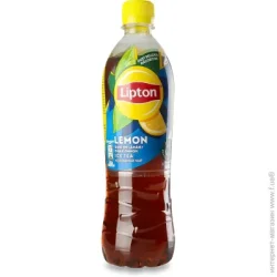 Lipton черный с лимоном негазированный 0.5 л (4820001449822)