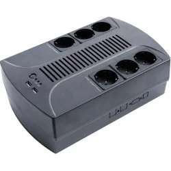 Джерело безперебійного живлення Logicpower LP-850VA-6PS 850VA/595W (LP4325)
