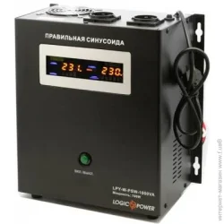 Источник бесперебойного питания Logicpower LPY-W-PSW-1000VA+ 1000VA/700W (LP4144)