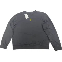 Logos Свитшот из двунитки с вышивкой Герб 04-06-00-0064 р.4XL черный