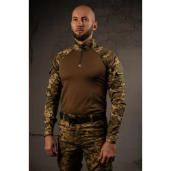 Logos Рубашка Убакс тактическая с длинным рукавом р.4XL пиксель