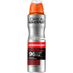 Дезодорант для мужчин L'Oreal Paris Men Expert Непобедимый спрей 150 мл (3600523594139)