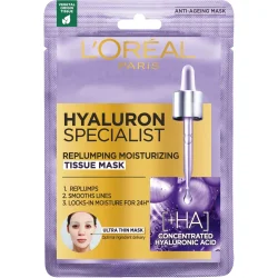 L'Oreal Paris Маска тканевая для лица Гиалурон эксперт 30 г 1 шт.