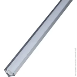 LP Комплект для LED ленты угловой профиль+ рассеиватель ЛПУ17-РМ 100 см