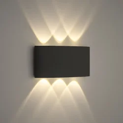 Бра Luminaria Бра 6 Вт черный LINZA 6W BLACK