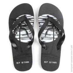 Luna Вьетнамки Black Palm р.41-42 черно-белый