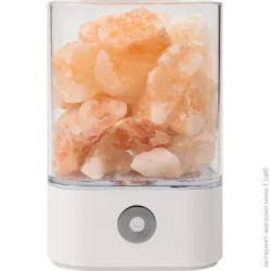 Ночник Luna Настольная лампа соляная Home 3 Вт белый ALT-M4W