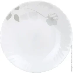 Десертная для десертов Luna Тарелка десертная Silver flower 21,5 см LHP85