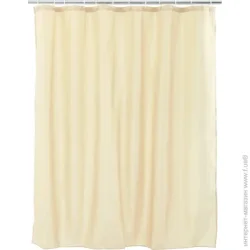 Шторка для душу Luna Штора для душу Wrinkle beige подвійна