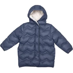 Luna Kids Куртка-пуховик для девочек р.140 серый NCYAJ49779A 01