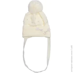 Luna Kids Шапка р.40-42 молочний 1826