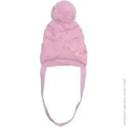 Luna Kids Шапка р.40-42 бузковий з рожевим 1826