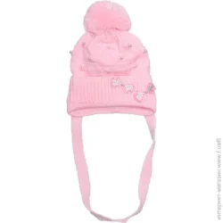 Luna Kids Шапка р.40-42 світло-рожевий 1826