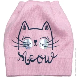 Luna Kids Шапка р.48-50 бузковий з рожевим 2283