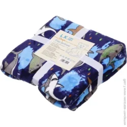 Luna Kids Акули велсофт 90x120 см кольоровий поліестер