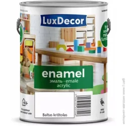 Luxdecor Эмаль акриловая Белый кристалл глянец 2,2л