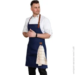 Lux-Form Фартук с нагрудником Р1485 Левис кожа р. универсальный джинс