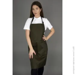 Lux-Form Фартух з нагрудником 4221 р. універсальний коричневий