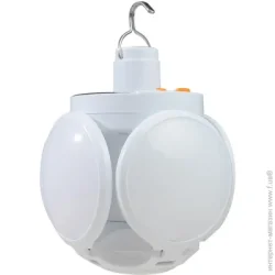 Фонарь для кемпинга Luzino Фонарь-лампа KS040 9xSMD 2х1200mAh 200 Lm белый