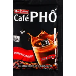 Кофе Maccoffee Кофейный напиток 3в1 Cafe PHO 24 г