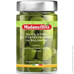 Madama Oliva Оливки зеленые Castelvetrano 190 г