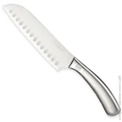 Кухонный нож сантоку (поварской) Maestro — нержавеющая сталь « MR1497 Ніж Santoku японський 7" »