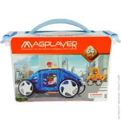 Конструктор Магнітний Magplayer (MPT-64) 64 шт.
