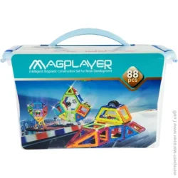 Конструктор Магнитный Magplayer (MPT-88) 88 шт.