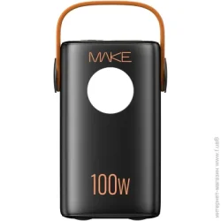 Павербанк Павербанк Make Повербанк 60000 mAh 100W PD+QC Black (MPB-601BK)