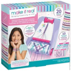 Make It Real Набір для плетіння браслетів Найкращі друзі (зі верстатом) MR1457
