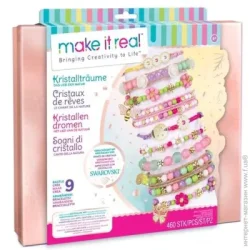 Make It Real Набор для создания шарм-браслетов с кристаллами Swarovski «Сказочная природа» MR1724