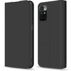 Чехол-флип Чехол для моб. телефона MakeFuture Xiaomi Redmi 10 Flip (Soft-Touch PU) Black (MCP-XR10BK)