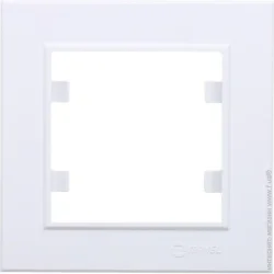 Makel Рамка одномісна Karea вертикальна білий
