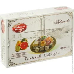 Malatya Pazari Рахат-лукум фруктовый аромат 200 г (8690985911204)