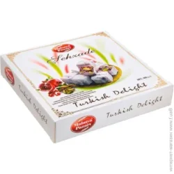 Malatya Pazari Рахат-лукум Шехзаде гранатовый с фисташками 400 г 8690985815403