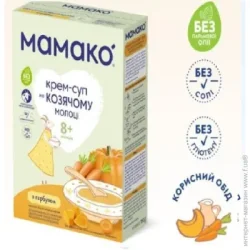 Пюре Mamako Суп из тыквы на козьем молоке 150 г (4670017090279)
