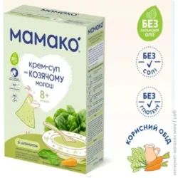 Пюре Mamako Суп от 8 месяцев со шпинатом 150 г