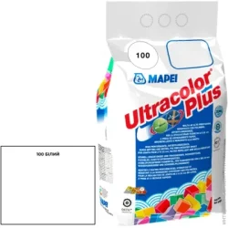 Mapei Затірка для плитки Ultracolor Plus 100 5 кг білий