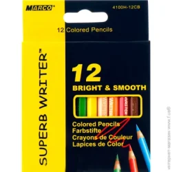 Marco Карандаши цветные 12 шт. Superb Writer