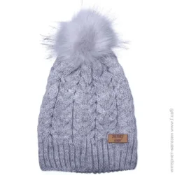 Шапка Mari-Knit Шапочка детская унисекс 852 р.52-54 серый