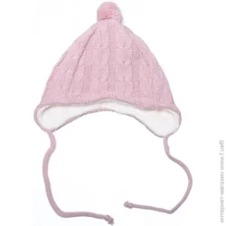 Шапка Mari-Knit Шапочка детская для девочки 857 р.36 светлая пудра