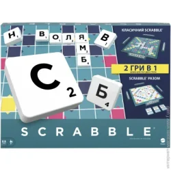 Настольная игра Mattel Игра настольная "Scrabble" Оригинал (укр.) HXW21