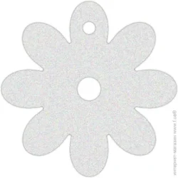 MAXGROUP Брелок світловідбивна Квіточка NM-300