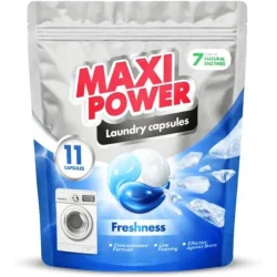 Капсулы для стирки Maxi Power Свежесть 11 шт (4823098414964)